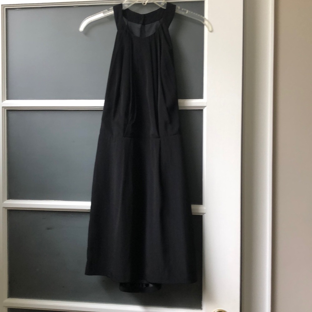 BCBGeneration size 6 black silk dress